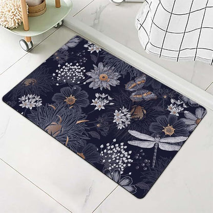 Stylische Wasserabweisende Badematte Brehn