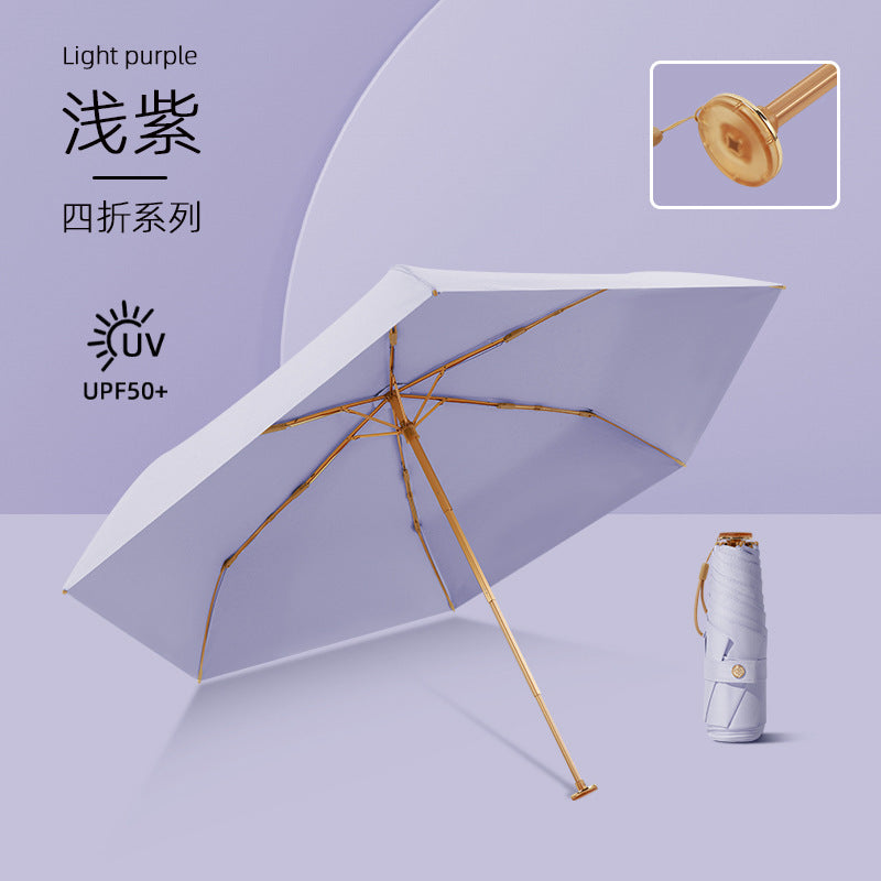 Damen UV-Schutzschirm mit elegantem Windschutz Brehn