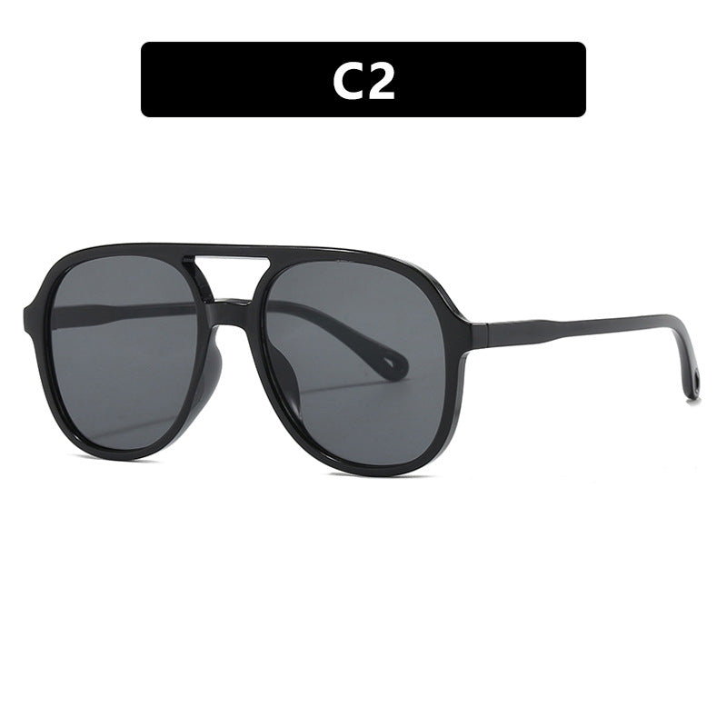 Damen modische Sonnenbrille mit außergewöhnlichem quadratischem Rahmen Brehn