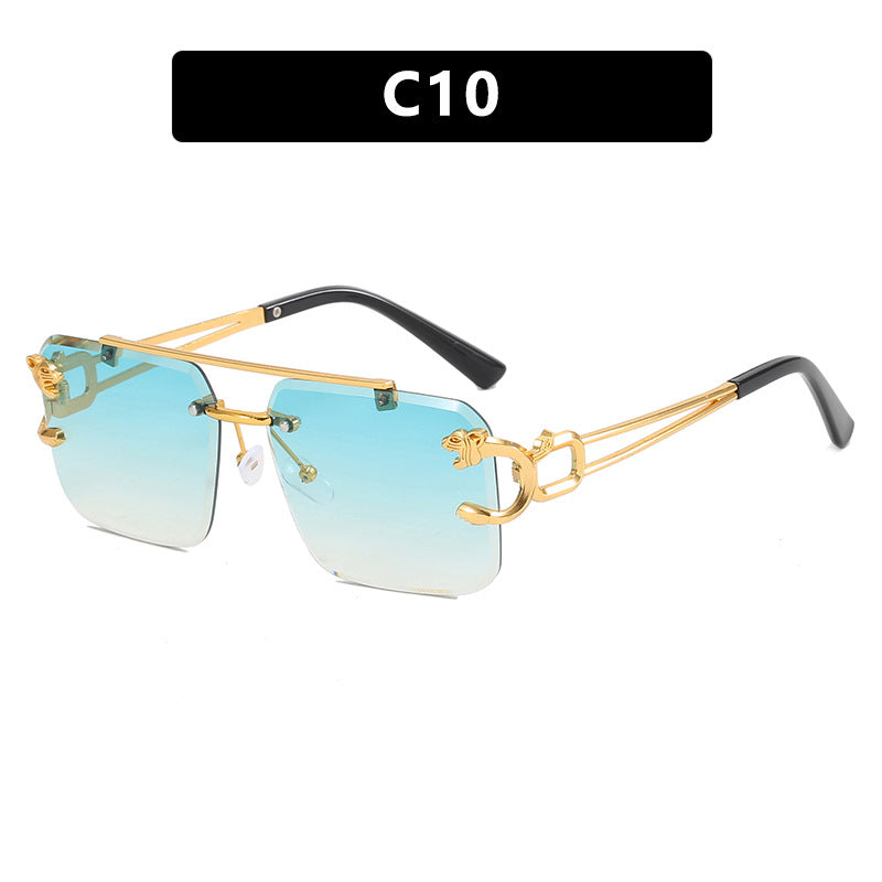 Damen Luxus-Sonnenbrille mit elegantem Metalldetail Brehn