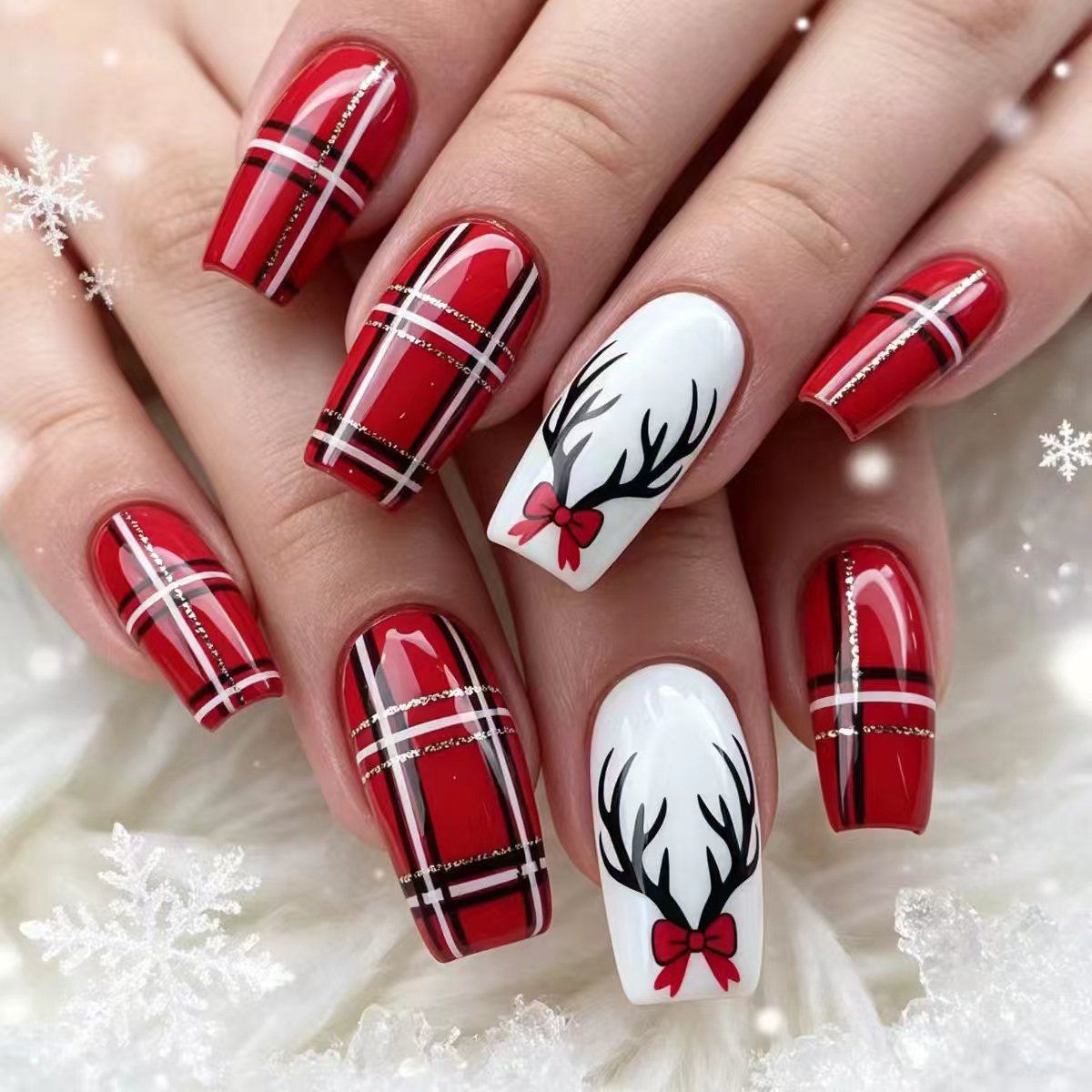 Festliche Nagelkunst Brehn