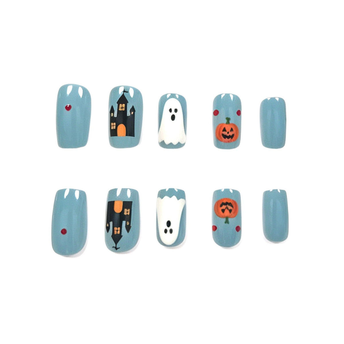 Festliches Halloween-Nagelkunst Brehn