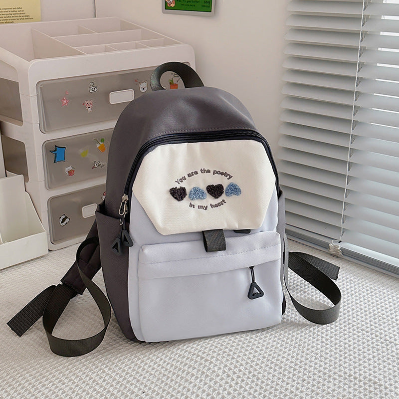 Casual Stoff Rucksack Brehn