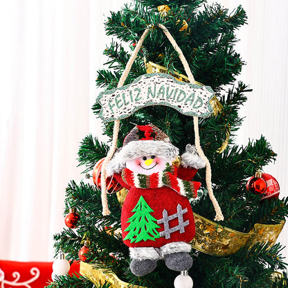 Deckendekoration mit Weihnachtsmann-Motiv Brehn