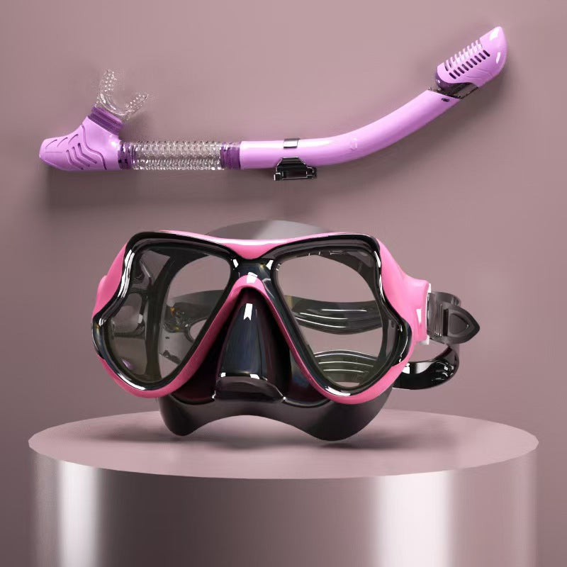 Tauchmaske mit Ergonomischem Design und Einem Flexiblen Schnorchel Brehn