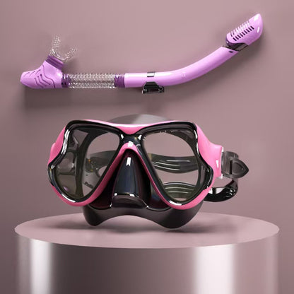Tauchmaske mit Ergonomischem Design und Einem Flexiblen Schnorchel Brehn