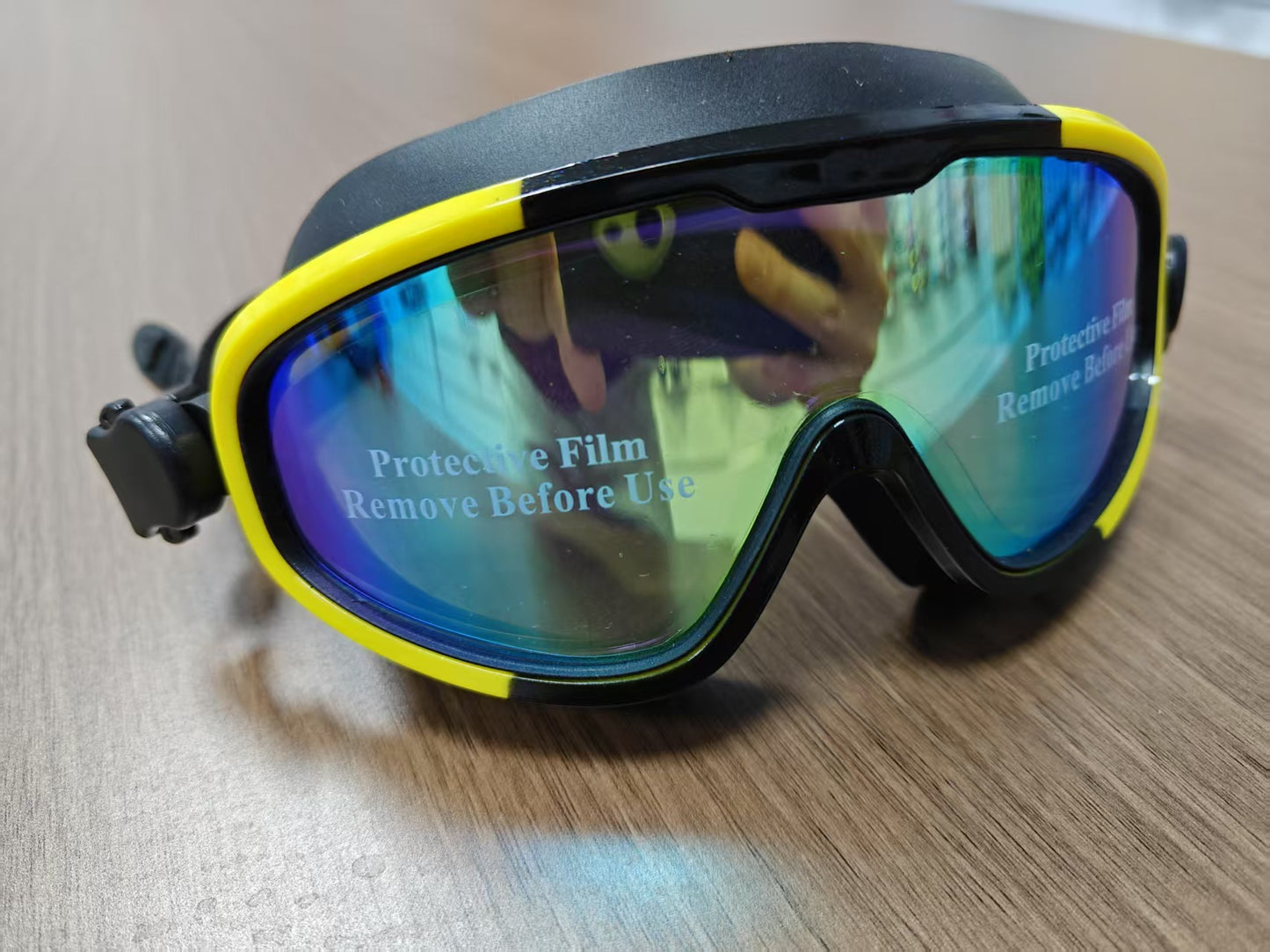 Schwimmmaske mit Anti-Beschlag-Beschichtung und Ergonomischem Silikonrahmen Brehn
