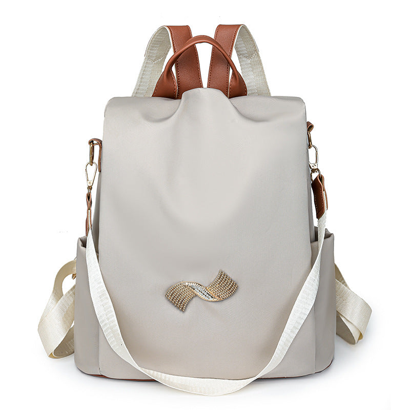 Stylischer strukturierter Mini-Rucksack