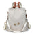 Stylischer strukturierter Mini-Rucksack