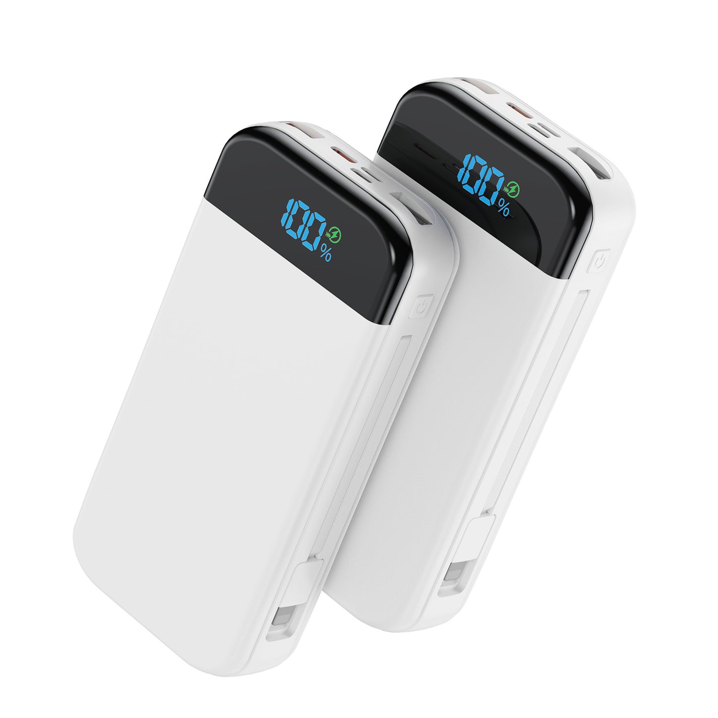 Hochleistungs Powerbank mit LED-Display und Schnelllade Technologie Brehn