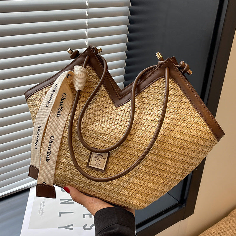 Gewebte Textur Schultertasche Brehn