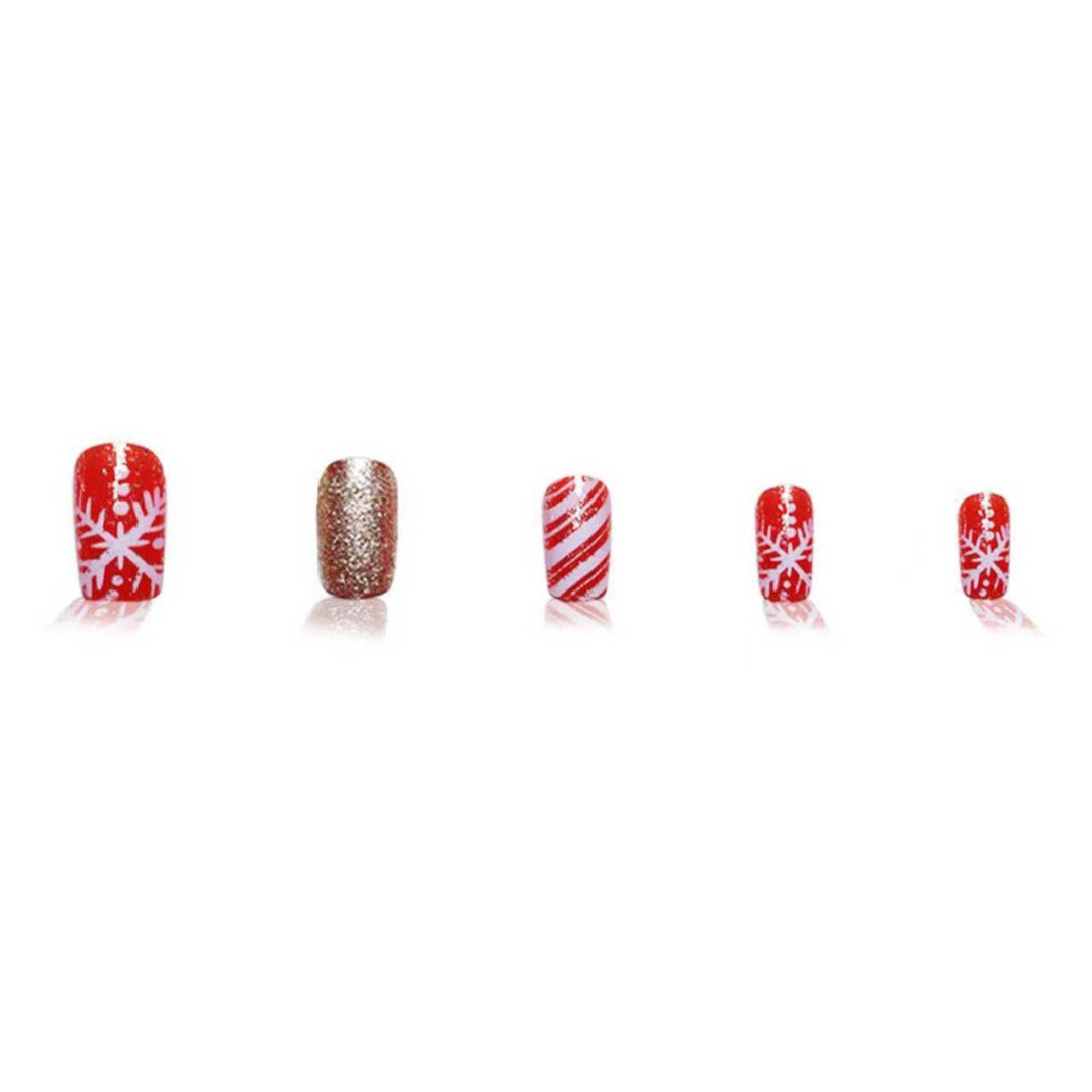 Festliche Themen Press-On Nagelkunst Set Brehn