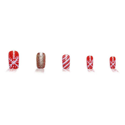 Festliche Themen Press-On Nagelkunst Set Brehn