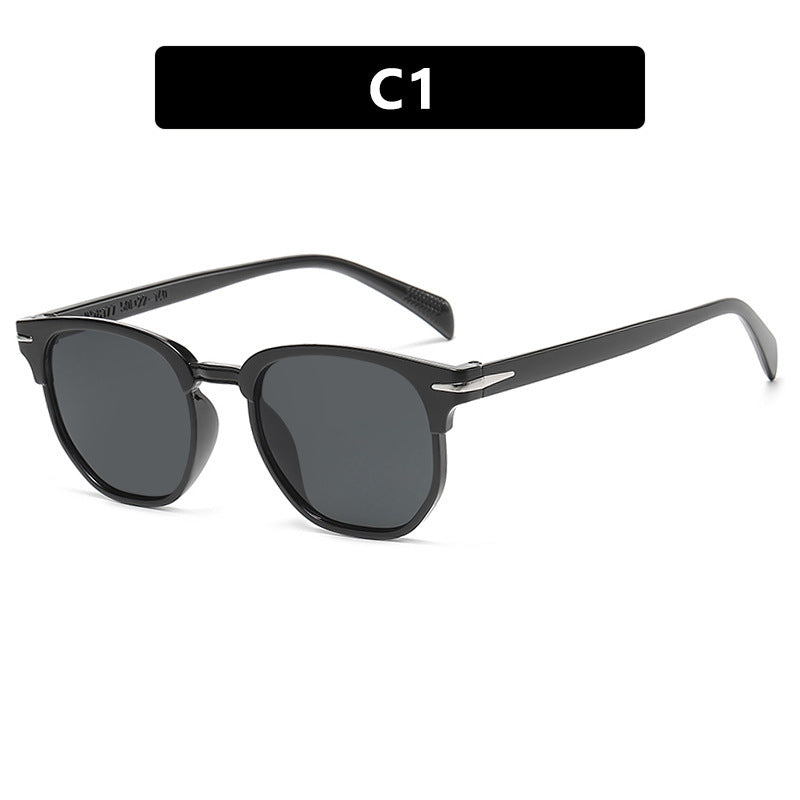 Damen geometrische Sonnenbrille mit luxuriösem Rahmen Brehn
