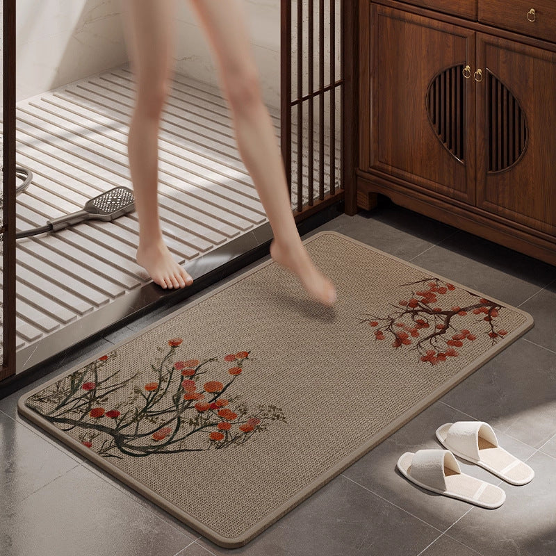 Absorbierende Badezimmer-Fußmatte Brehn