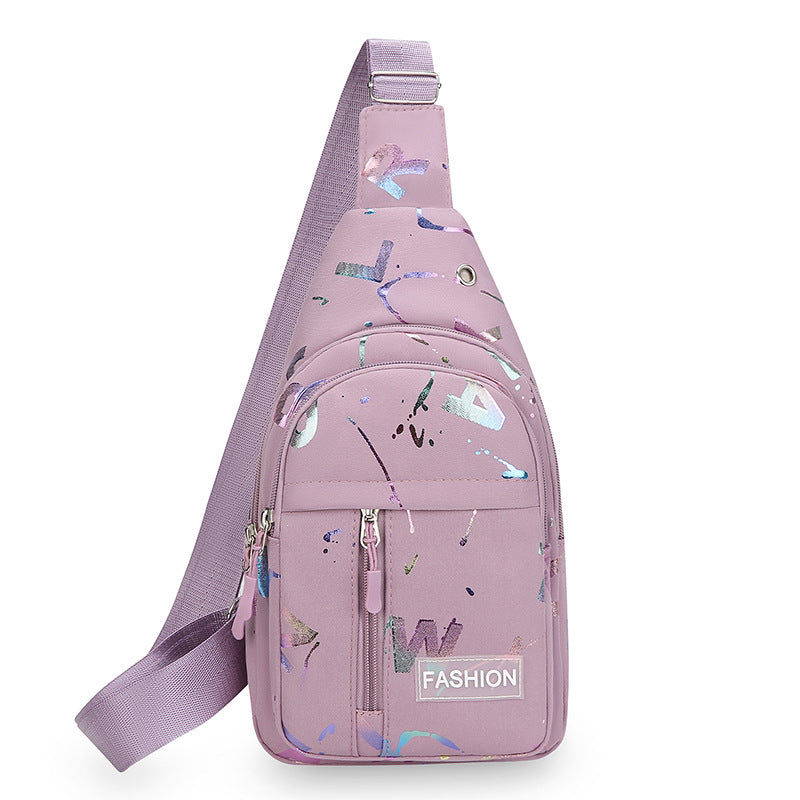 Künstlerische Sling-Tasche Brehn