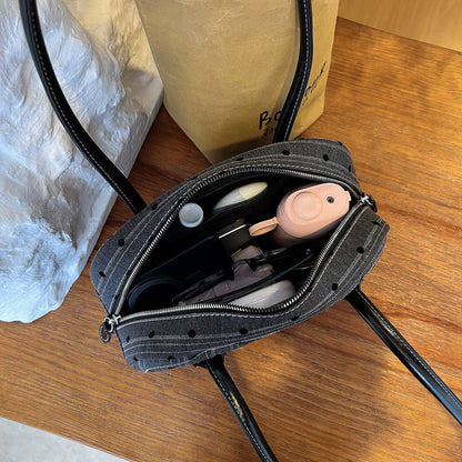 Trendige Kunstleder-Handtasche