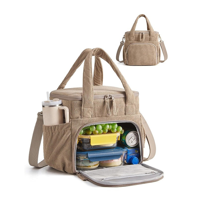 Isolierter Mehrfachkompartimenten-Lunch-Kühler-Tote Brehn