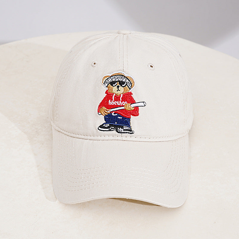 Männer's Bestickte Cartoon-Charakter Baseballcap Brehn