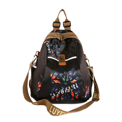 Künstlerischer Floral Zugbeutel Rucksack Brehn