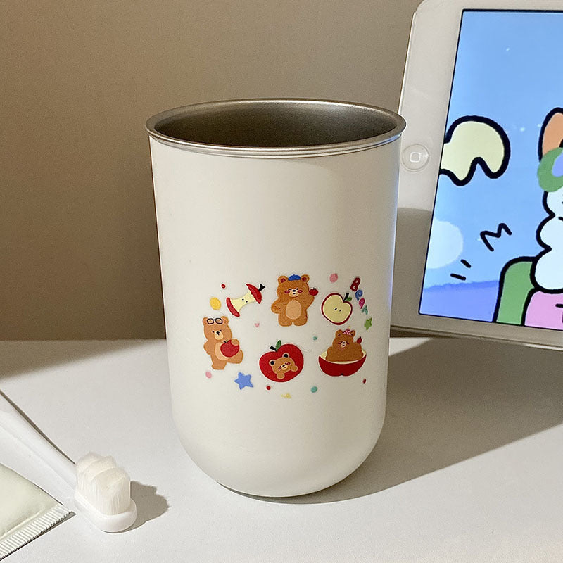 Edelstahlbecher mit Lustigem Tierdesign Brehn