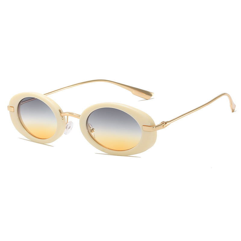 Elegante ovale Rahmen-Sonnenbrille Brehn