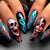 Kunstnägel mit Halloween-Motiven Brehn