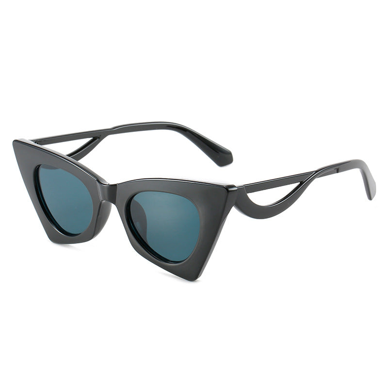 Damen Cat-Eye Sonnenbrille mit eleganten Design-Elementen Brehn