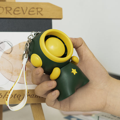 Unisex Tragbarer Mini-Handventilator im verspielten Design Brehn