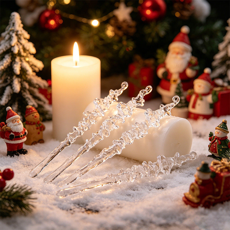 Hängendes Eiszapfen Ornament Set
