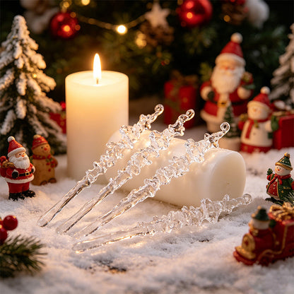 Hängendes Eiszapfen Ornament Set