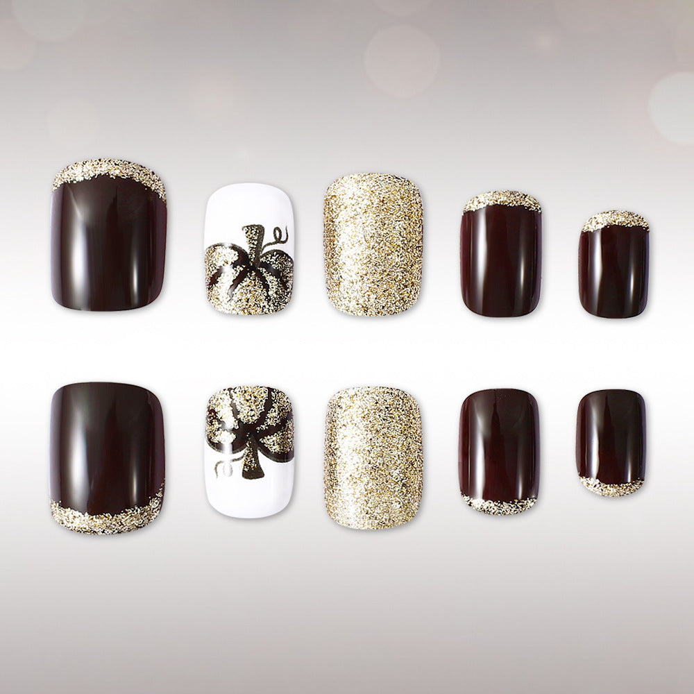 Halloween-Themen Gel-Nagelkunst Set Brehn