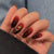 Kunstnagelset mit glamourösem Herz- und Sonnenmotiv Brehn
