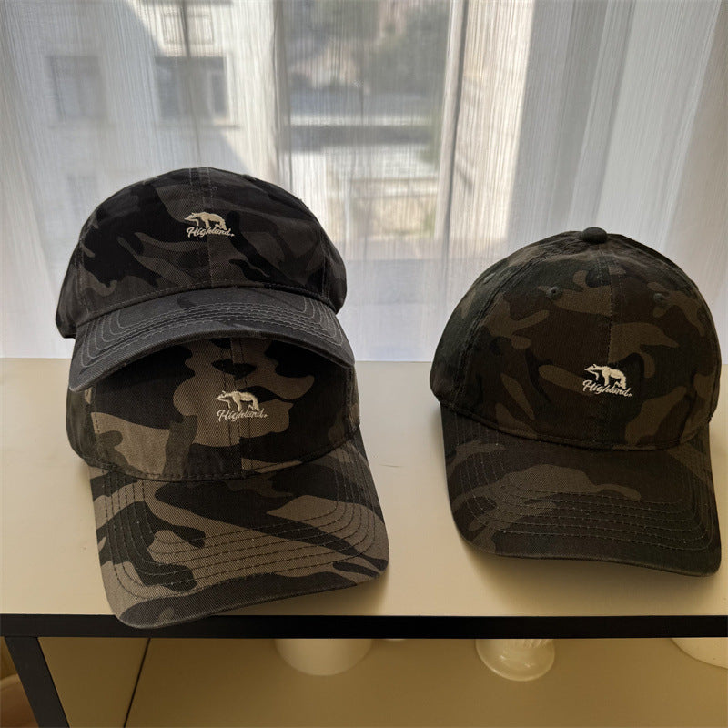 Herren Casual Camouflage Cap Brehn