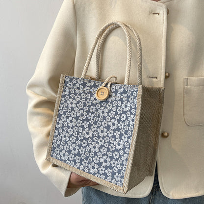 Elegante strukturierte Mini-Tote-Bag