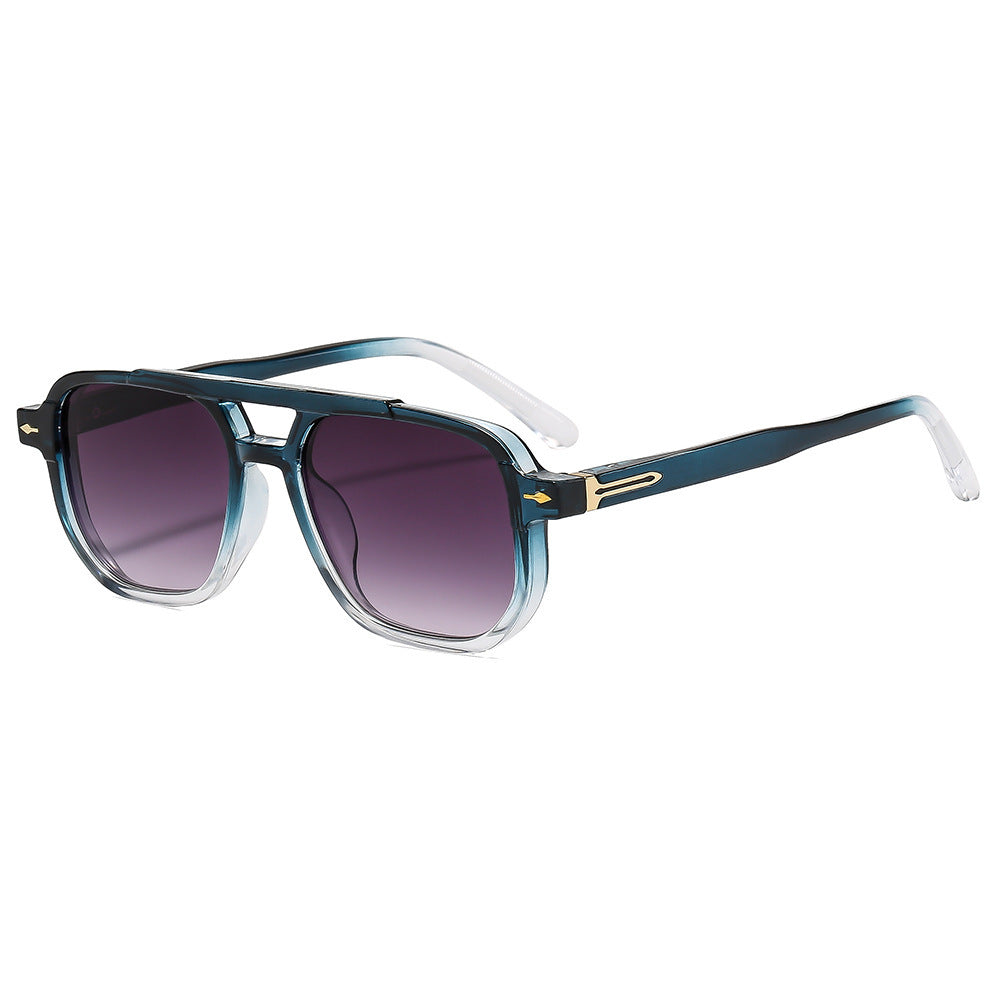 Damen modische Sonnenbrille mit extragroßem Rahmen Brehn
