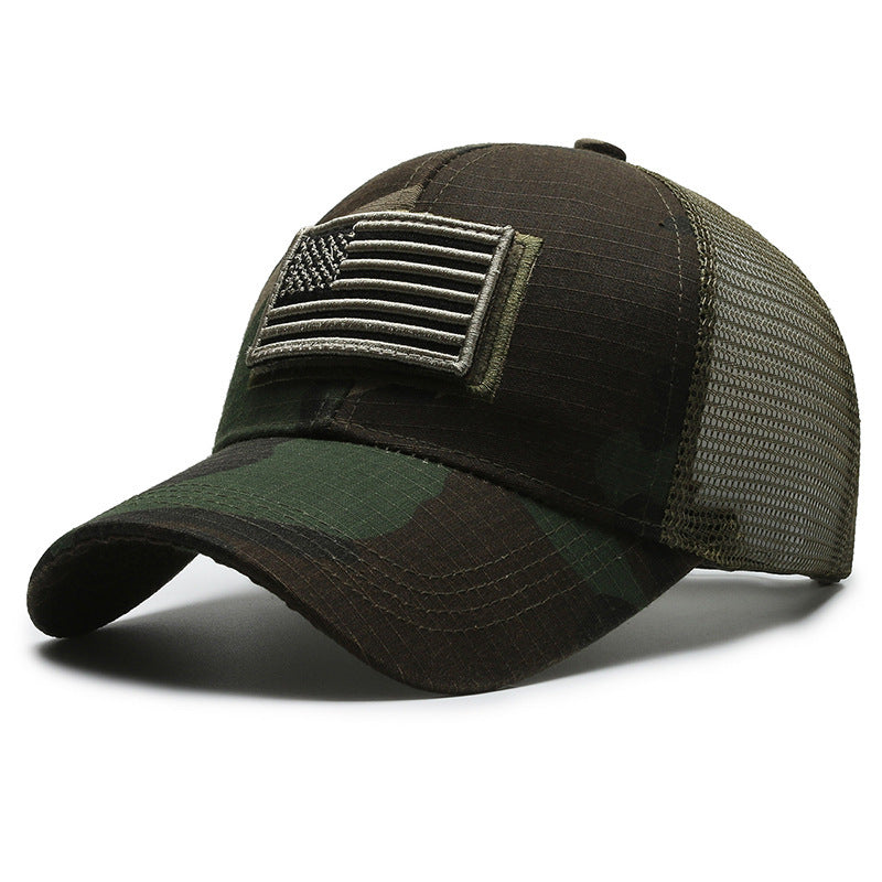 Herren Tactical Trucker Cap Brehn