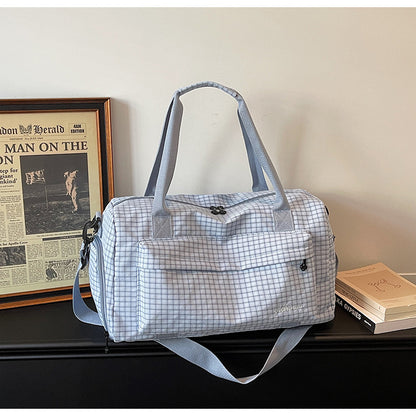 Stylische gemusterte Reisetasche Brehn