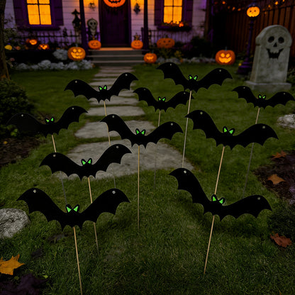 Halloween Wanddekoration Fledermäuse