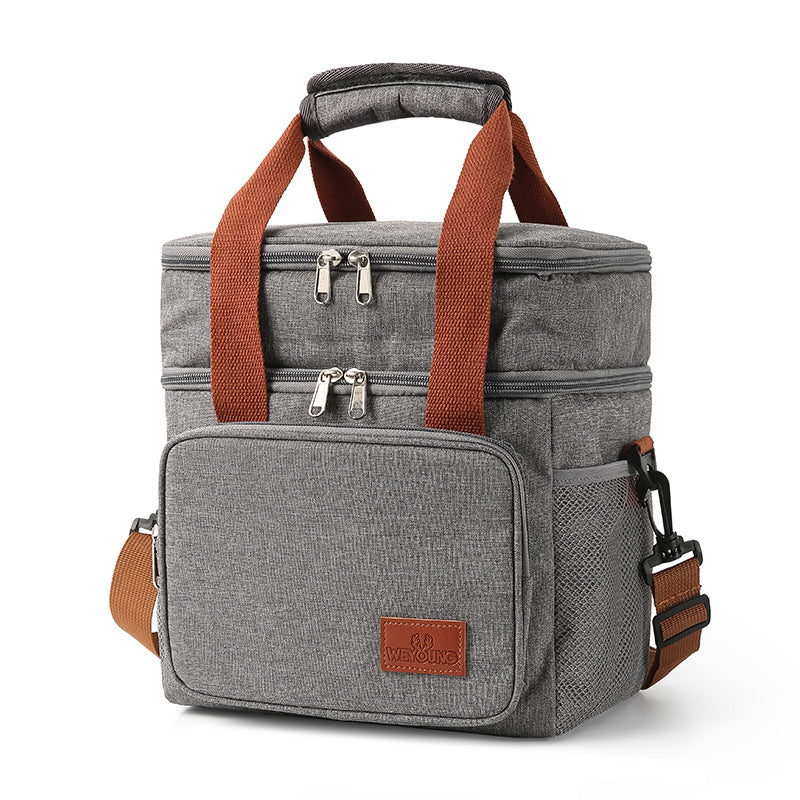 Damen Isolierte Picknicktasche mit abnehmbaren Schulterriemen Brehn