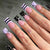 Künstlerisches Quadrat-Nageldesign-Set Brehn