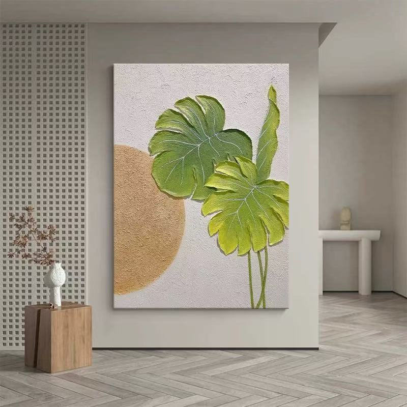 Botanische Relief Wandkunst