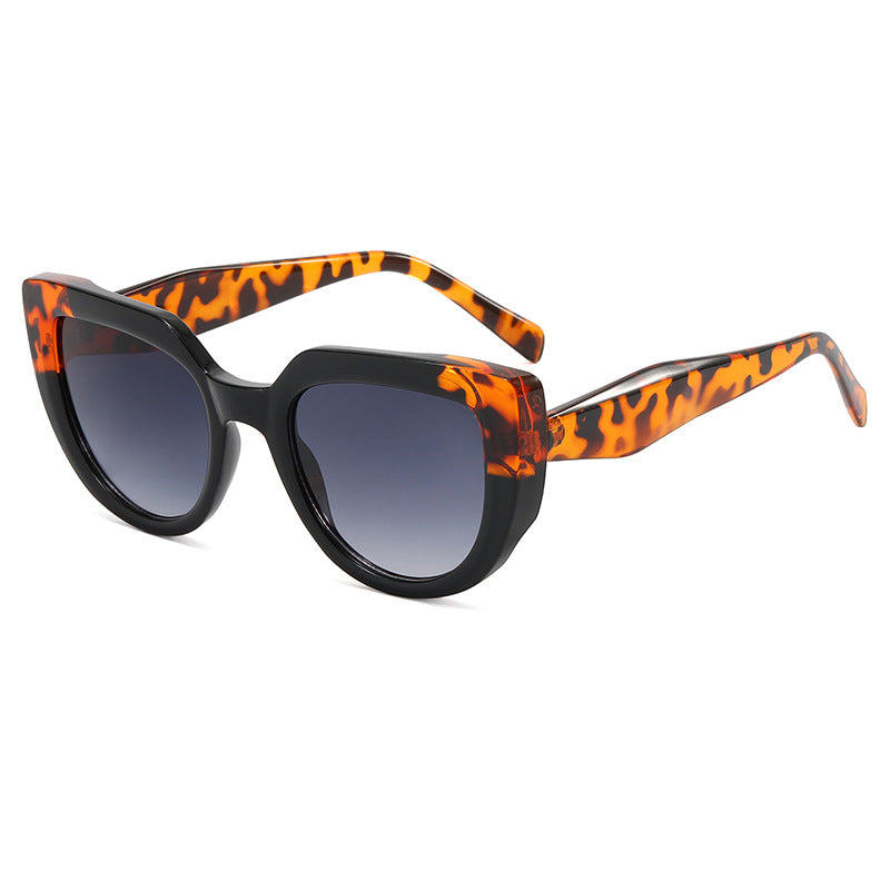 Damen modische Oversized-Sonnenbrille mit einzigartigem Design Brehn
