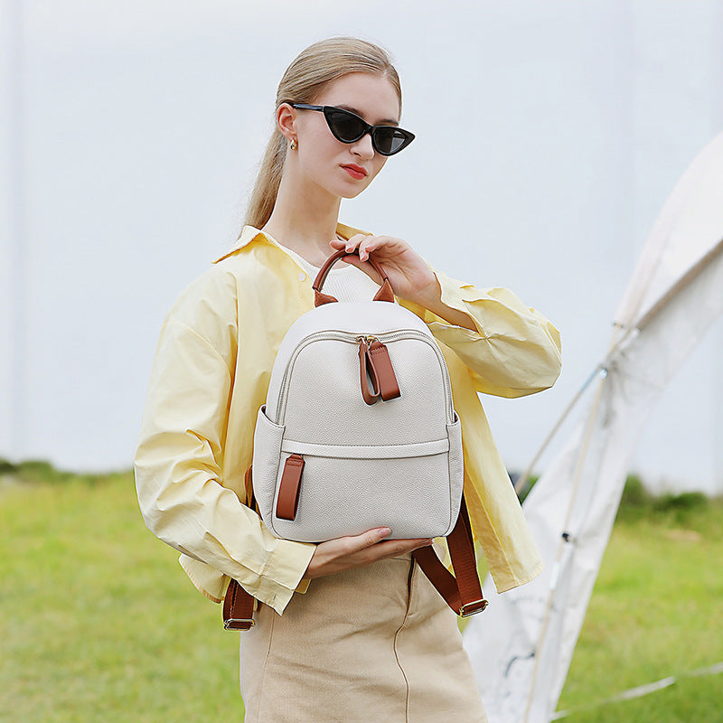 Minimalist Textured Rucksack Brehn
