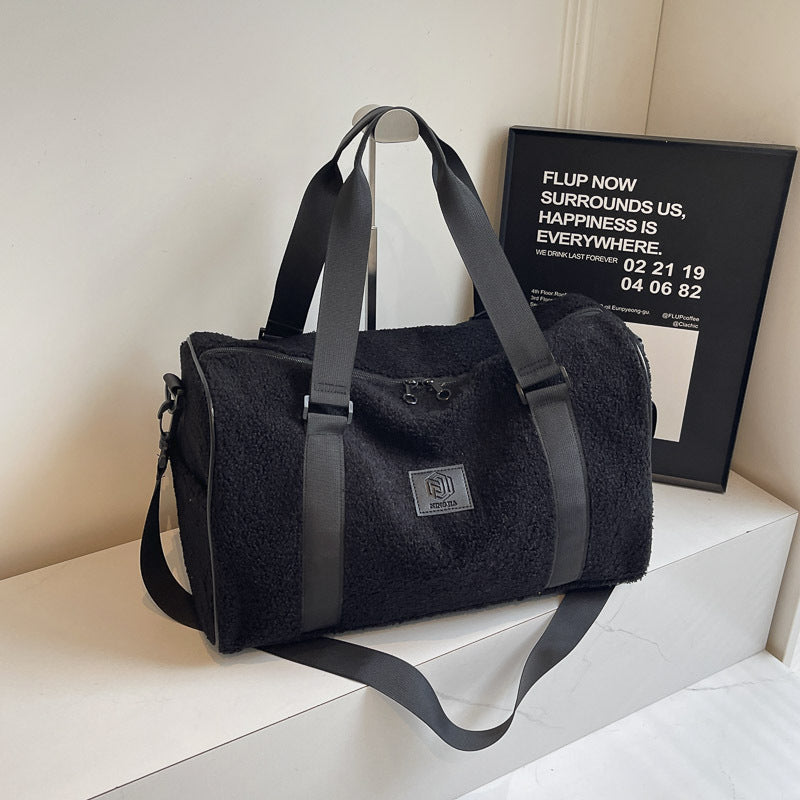 Gemütliche fleecegefütterte Reisetasche Brehn