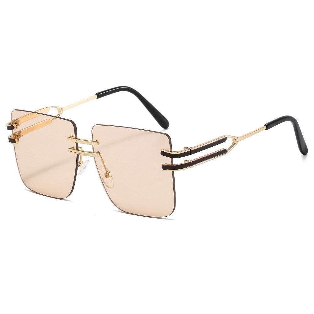 Damen modische Sonnenbrille mit extravagantem Rahmen und filigranen Akzenten Brehn