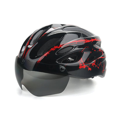 Fahrradhelm mit integriertem Visier Brehn