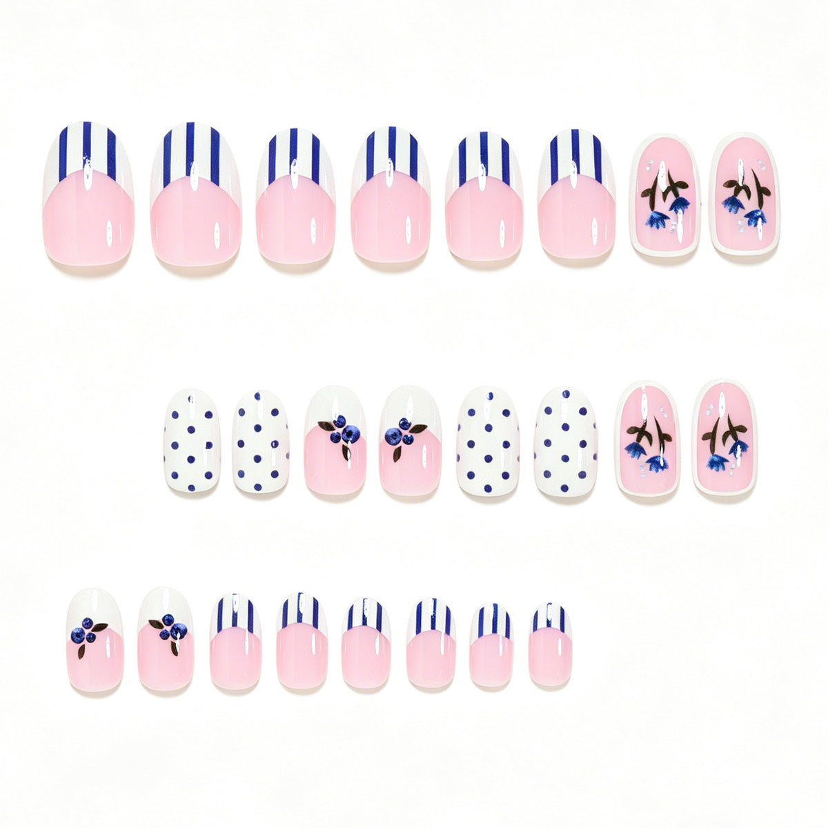 Künstlerische Design-Nagelüberzüge Brehn