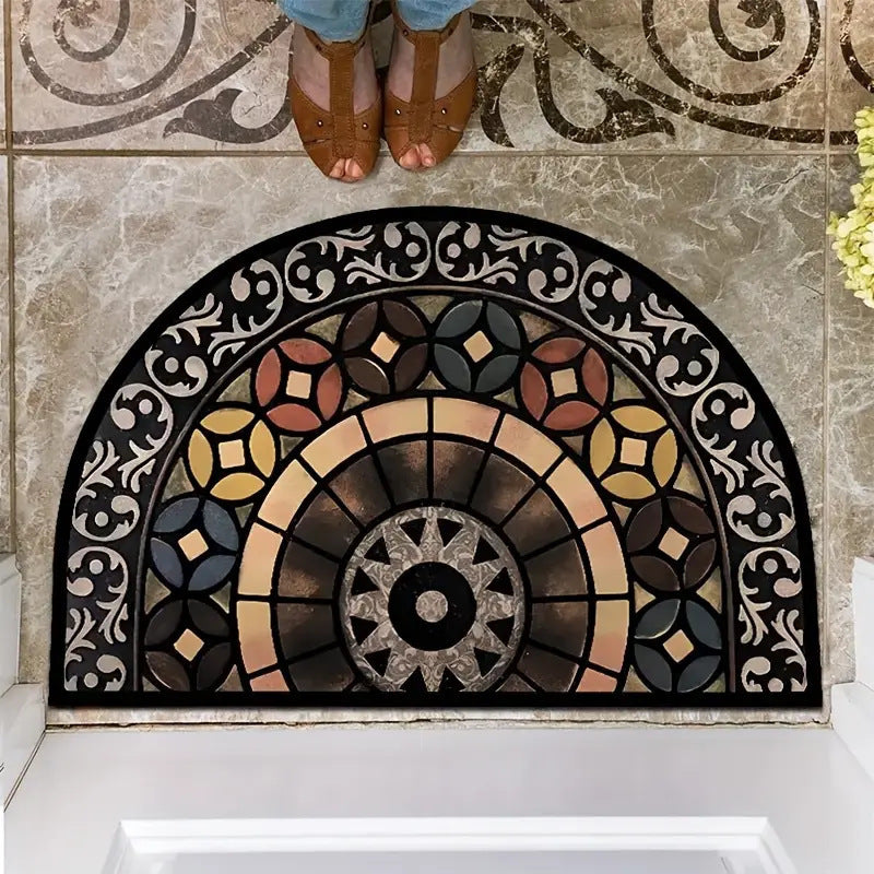 Dekorativer Mosaikbereichsteppich
