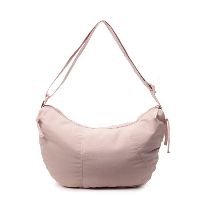 Lässige weiche Stoff Hobo Tasche Brehn